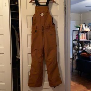 *SOLD via FB Mkt* Picture Organic Adventure Series camel Seattle women’s ski bib